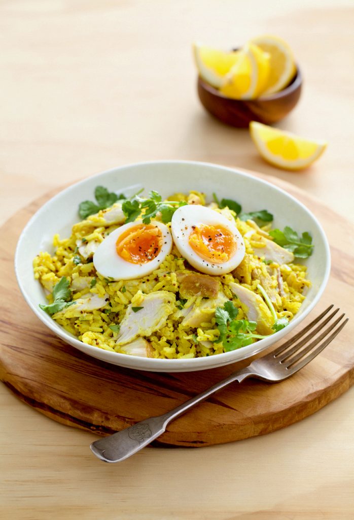 Smoked fish Kedgeree - Julie Le Clerc