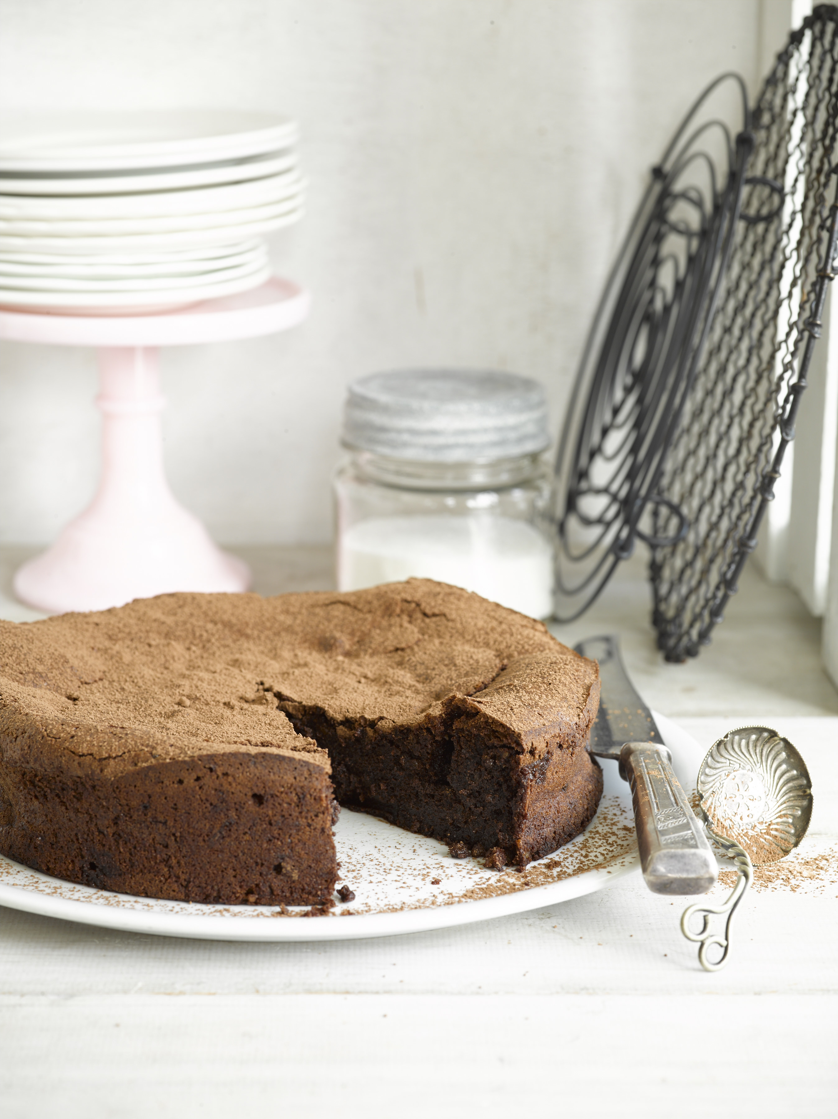 Chocolate & marmalade cake